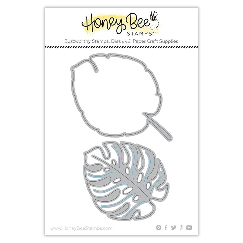 Honey Bee Stamps - Honey Cuts - Lovely Layers: Monstera Leaf