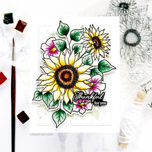 Load image into Gallery viewer, Gina K Designs - Sensational Sunflowers - Stamp Set and Die Set Bundle
