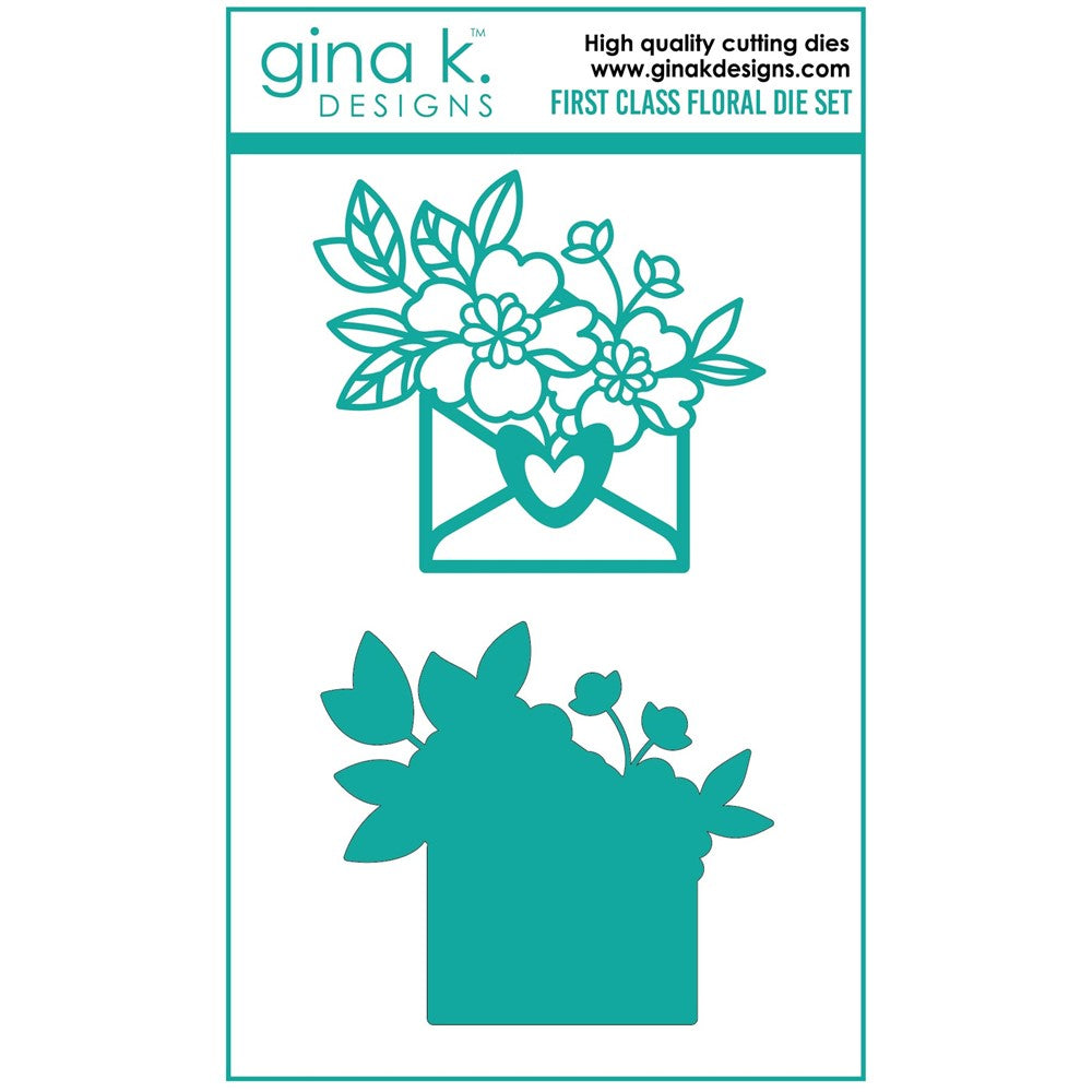 Gina K Designs - First Class Floral Dies
