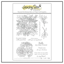 Load image into Gallery viewer, Honey Bee Stamps - Beautiful Blooms - Stamp Set, Die Set and Stencil Set Bundle
