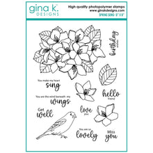 Load image into Gallery viewer, Gina K Designs - Spring Song - Stamp Set and Die Set Bundle
