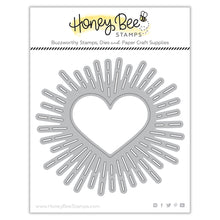 Load image into Gallery viewer, Honey Bee Stamps - Honey Cuts - Radiant Heart Background
