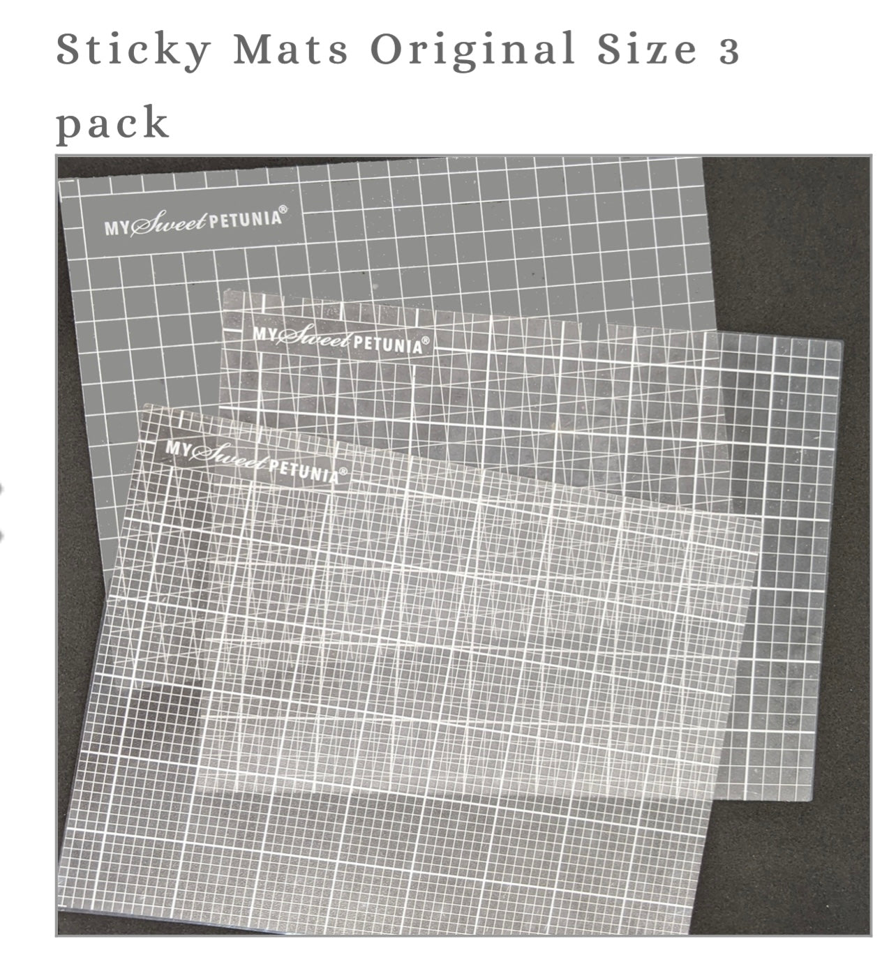 My Sweet Petunia - MISTI Sticky Mats Original Size – Fancy Paper Company
