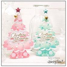 Load image into Gallery viewer, Honey Bee Stamps - Grandma’s Christmas Tree - Embossing Folder, Stencils and Die Set Bundle
