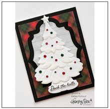 Load image into Gallery viewer, Honey Bee Stamps - Grandma’s Christmas Tree - Embossing Folder, Stencils and Die Set Bundle
