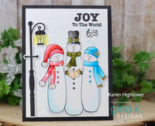 Load image into Gallery viewer, Gina K Designs - Snow Carolers - Stamp Set and Die Set Bundle
