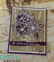 Load image into Gallery viewer, Gina K Designs - Bunches of Love - Stamp Set and Die Set Bundle
