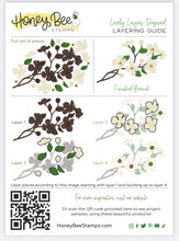 Load image into Gallery viewer, Honey Bee Stamps - Honey Cuts - Lovely Layers Dogwood
