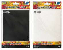 Load image into Gallery viewer, Tim Holtz - Alcohol Ink Dura Bundle- Black Opaque Matte and Clear Transparent
