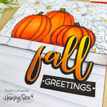 Load image into Gallery viewer, Honey Bee Stamps - Pumpkin Patch - Stamp Set, Die Set and Stencil Bundle
