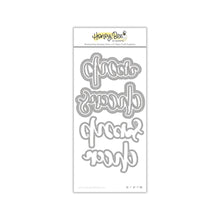 Load image into Gallery viewer, Honey Bee Stamps - Cheers Buzzword - Stamp Set and Die Set Bundle
