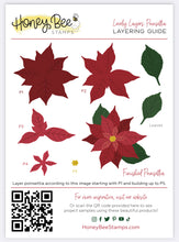 Load image into Gallery viewer, Honey Bee Stamps - Honey Cuts - Lovely Layers: Poinsettia
