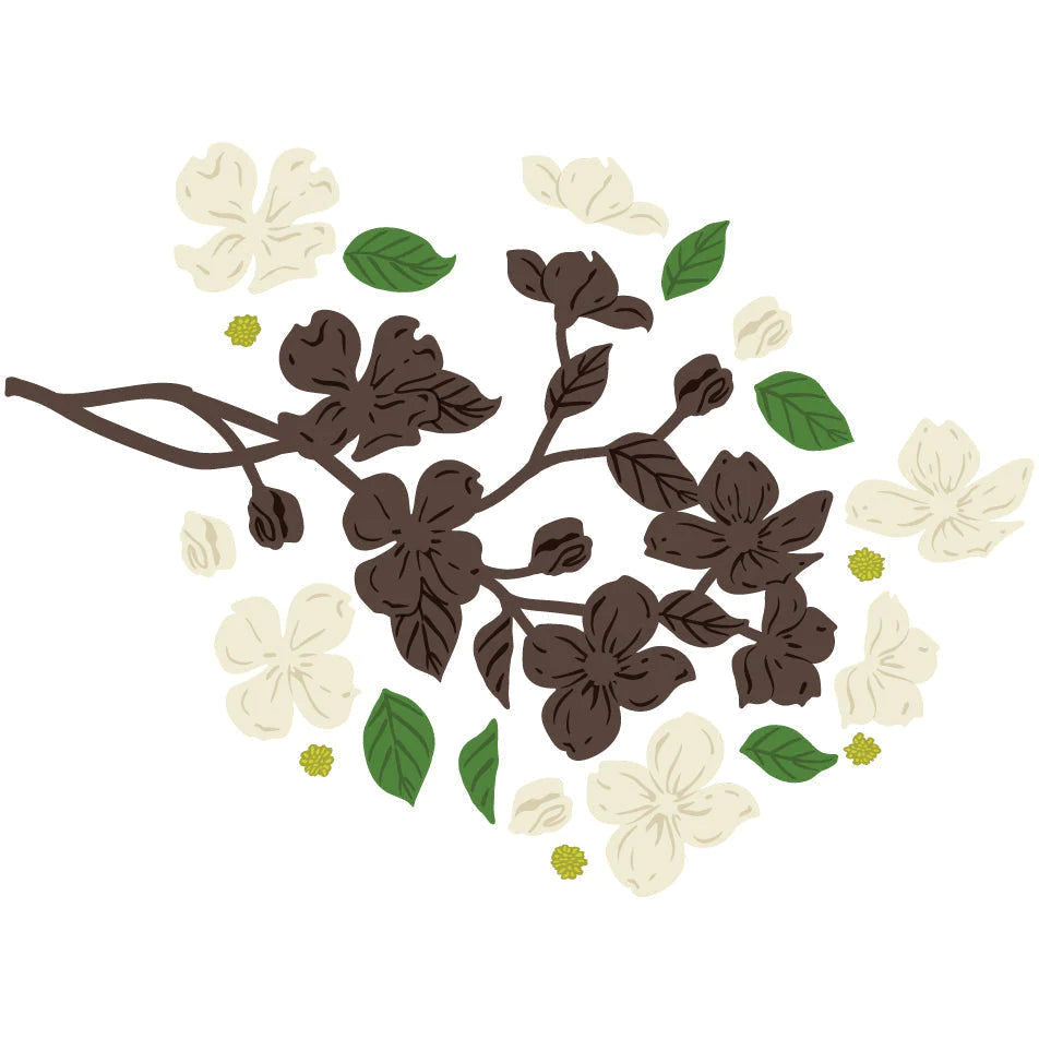 Honey Bee Stamps - Honey Cuts - Lovely Layers Dogwood