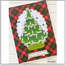 Load image into Gallery viewer, Honey Bee Stamps - Grandma’s Christmas Tree - Embossing Folder, Stencils and Die Set Bundle
