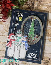 Load image into Gallery viewer, Gina K Designs - Snow Carolers - Stamp Set and Die Set Bundle
