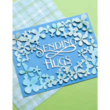 Load image into Gallery viewer, Poppy Stamps - Sending Hugs Poe Script Die - Style 2527
