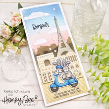 Load image into Gallery viewer, Honey Bee Stamps - Honey Cuts - Paris Skyline
