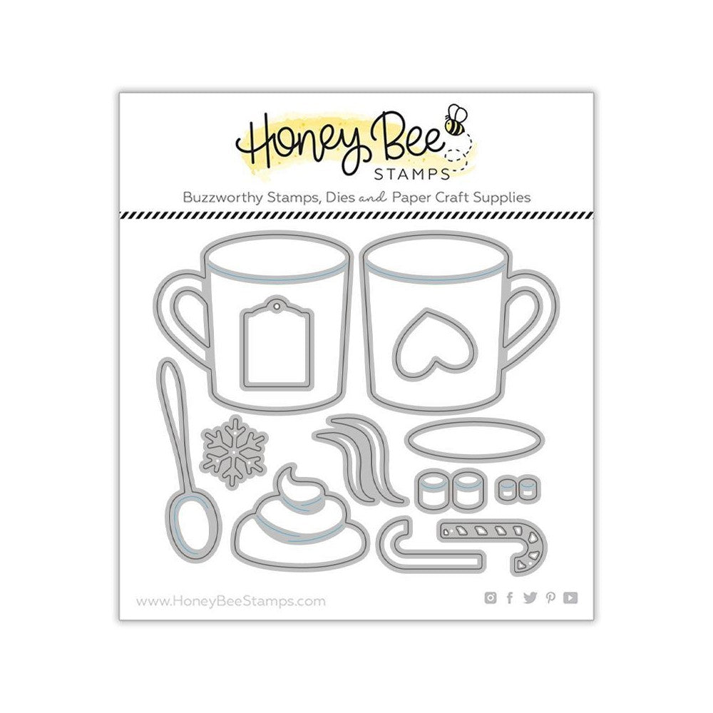 Honey Bee Stamps - Honey Cuts - Mugs & Kisses