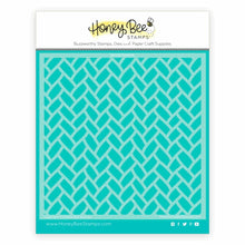 Load image into Gallery viewer, Honey Bee Stamps - Basketweave Stencil
