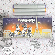 Load image into Gallery viewer, Honey Bee Stamps - Honey Cuts - Paris Skyline
