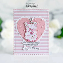 Load image into Gallery viewer, Honey Bee Stamps - Inside: Welcome Baby Sentiments - Stamp Set and Die Set Bundle
