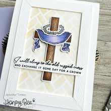 Load image into Gallery viewer, Honey Bee Stamps - Basketweave Stencil
