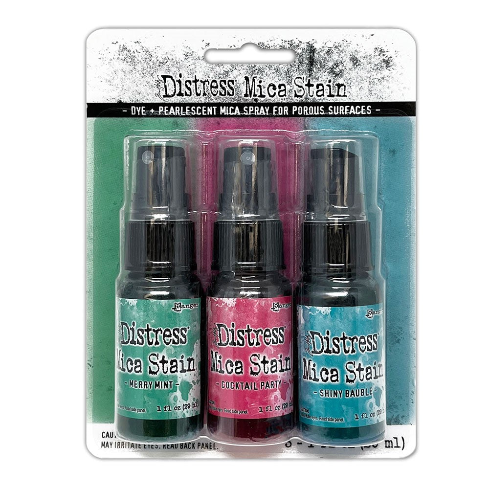 Tim Holtz - Holiday Mica Stain Set 4