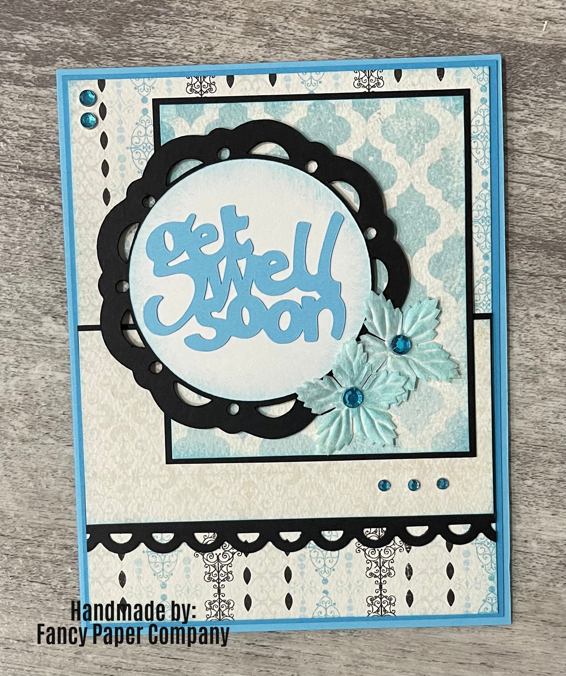 Handmade Card - Get Well Soon Card – Fancy Paper Company