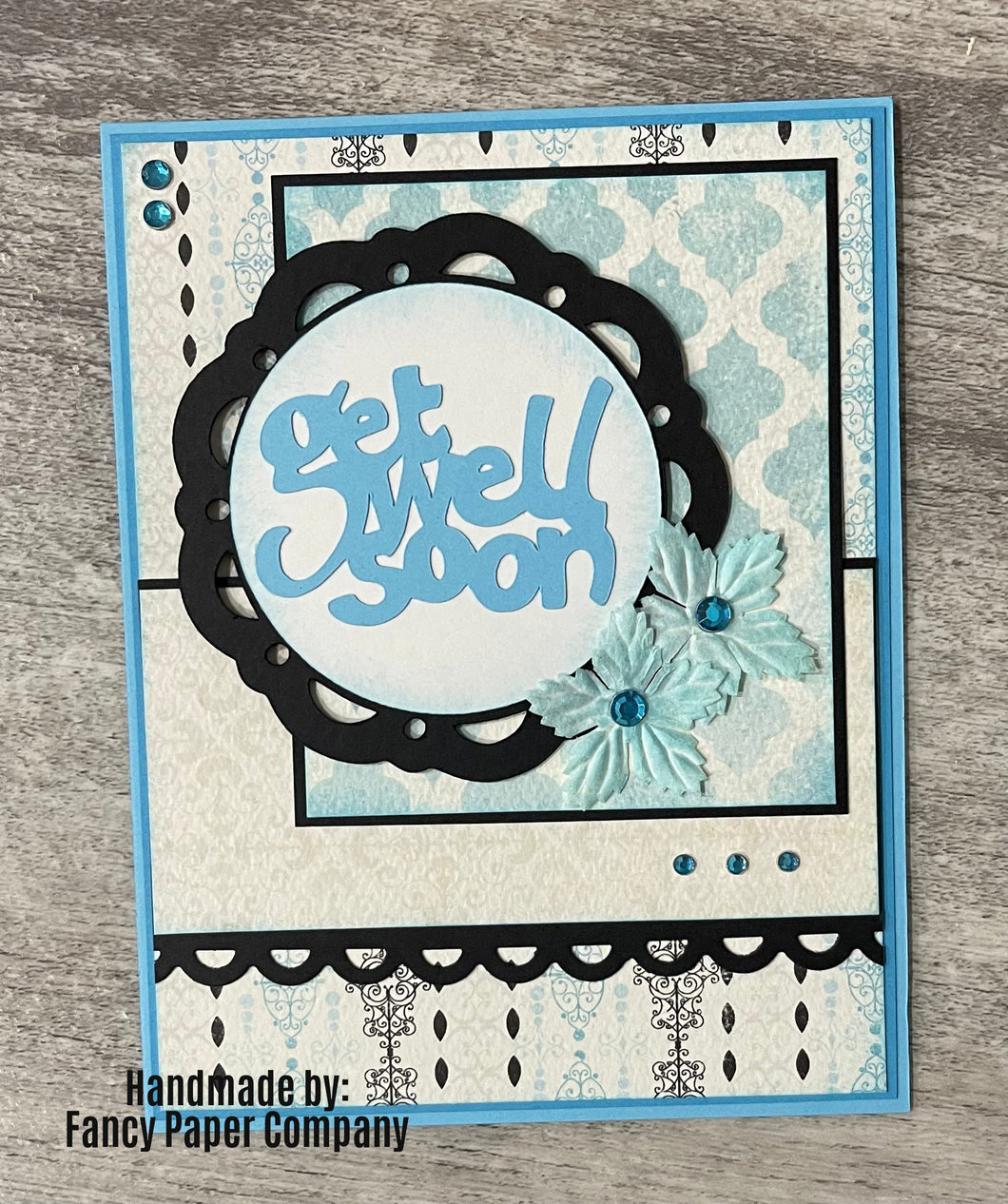 Handmade Card - Get Well Soon Card