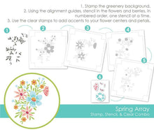 Load image into Gallery viewer, Taylored Expressions - Spring Array - Stamp, Stencil and Die Set Bundle
