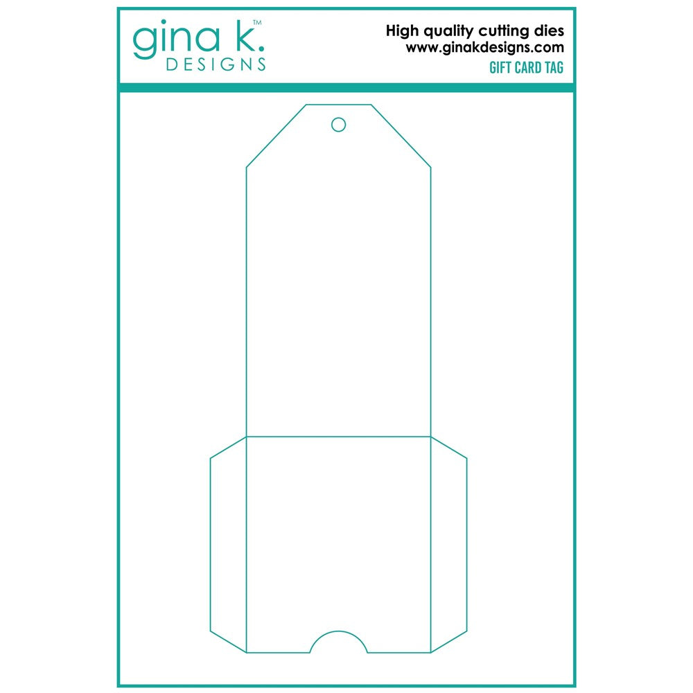 Gina K Designs - Gift Card Tag Die