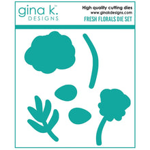 Load image into Gallery viewer, Gina K Designs - Fresh Florals - Stamp Set, Die Set and Poly-Glaze Bundle
