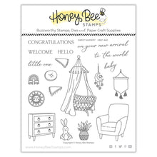 Load image into Gallery viewer, Honey Bee Stamps - Sweet Nursery - Stamp Set and Die Set Bundle
