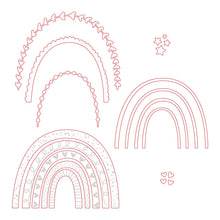 Load image into Gallery viewer, Honey Bee Stamps - Honey Cuts - Rainbow Accents
