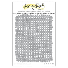 Load image into Gallery viewer, Honey Bee Stamps - Honey Cuts - Burlap A2 Background Plate
