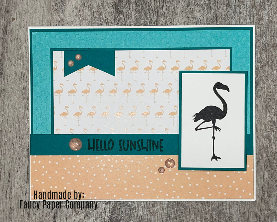 Handmade Card - Hello Sunshine