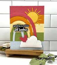 Load image into Gallery viewer, Honey Bee Stamps - Honey Cuts - Rainbow A2 Pierced CovervPlate
