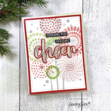 Load image into Gallery viewer, Honey Bee Stamps - Cheers Buzzword - Stamp Set and Die Set Bundle
