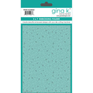Gina K Designs - Petite Flourish - Embossing Folder