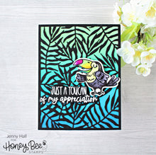 Load image into Gallery viewer, Honey Bee Stamps - Honey Cuts - Palm Frond A2 Cover Plate
