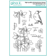 Load image into Gallery viewer, Gina K Designs - Blue Violets - Stamp Set and Die Set Bundle

