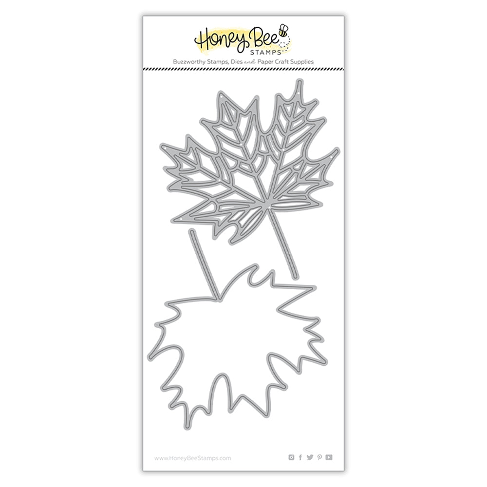 Honey Bee Stamps - Honey Cuts - Lovely Layers: Maple Leaf