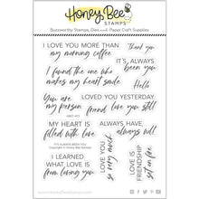 Load image into Gallery viewer, Honey Bee Stamps - It’s Always Been You - Stamp Set and Die Set Bundle
