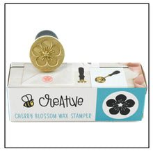Load image into Gallery viewer, Honey Bee Stamps - Wax Stamper and Melts Bundle - Cherry Blossom
