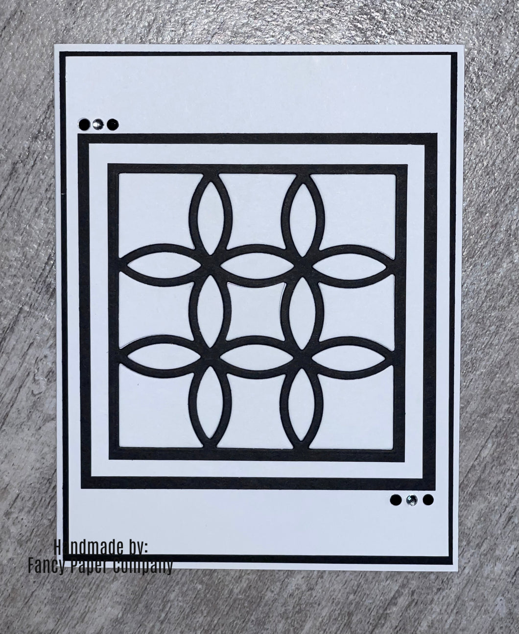 Handmade Card - Quilt Pattern - Generic Theme