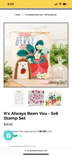 Load image into Gallery viewer, Honey Bee Stamps - It’s Always Been You - Stamp Set and Die Set Bundle
