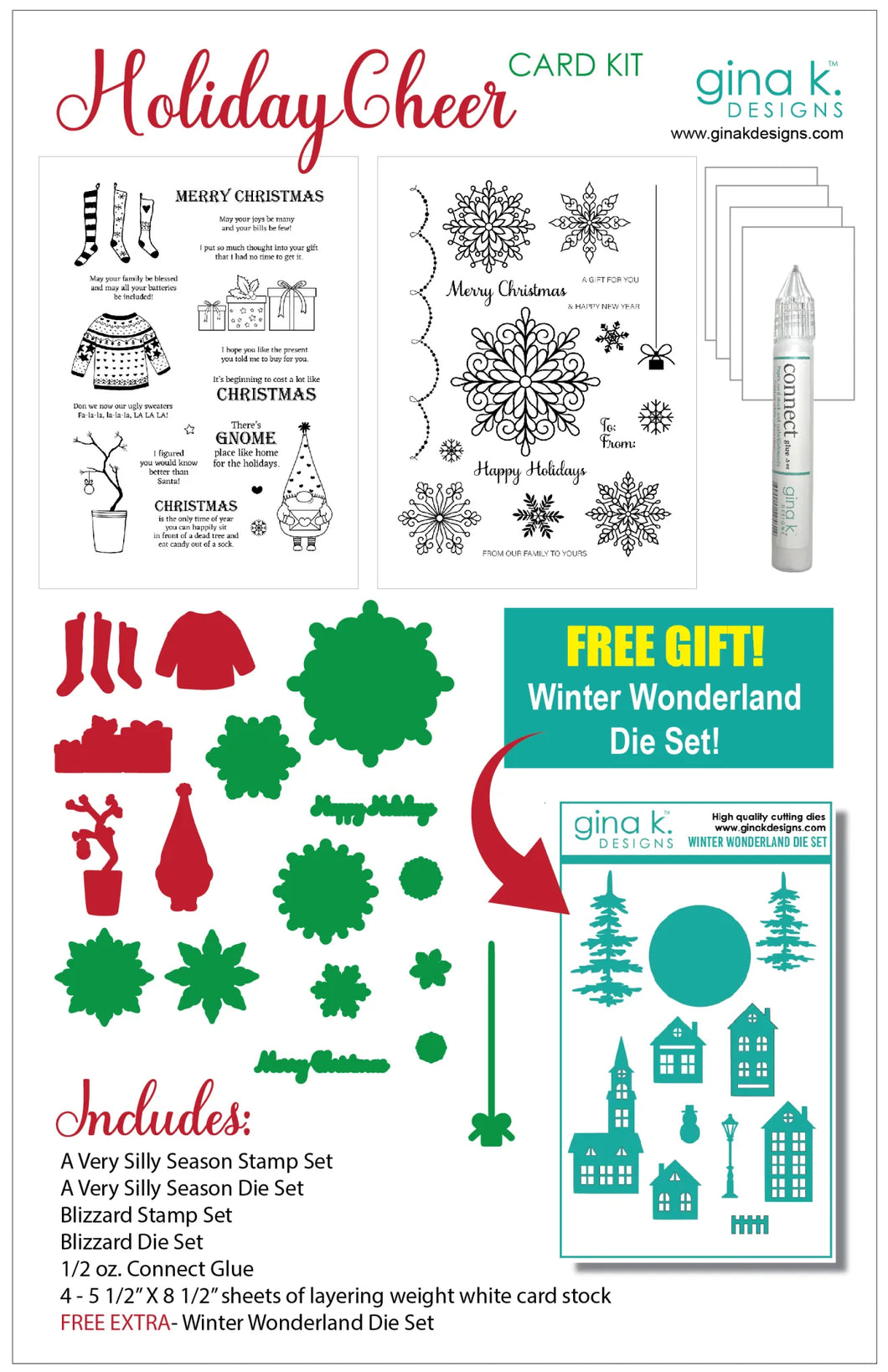 Gina K Designs - Holiday Cheer Kit