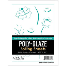 Load image into Gallery viewer, Gina K Designs - Fresh Florals - Stamp Set, Die Set and Poly-Glaze Bundle
