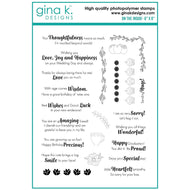 Gina K Designs - On the Inside Stamp Set