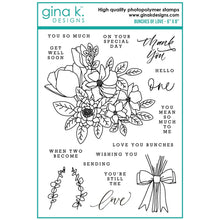 Load image into Gallery viewer, Gina K Designs - Bunches of Love - Stamp Set and Die Set Bundle
